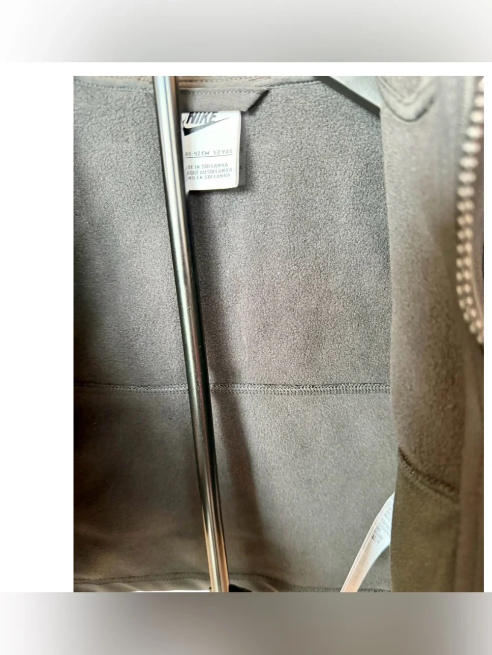 Nike Boys’ Hooded Full-Zip Fleece Jacket Swoosh Logo NWT